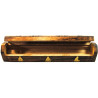 Boite porte encens en bois (25 x 4 x 4 cm)