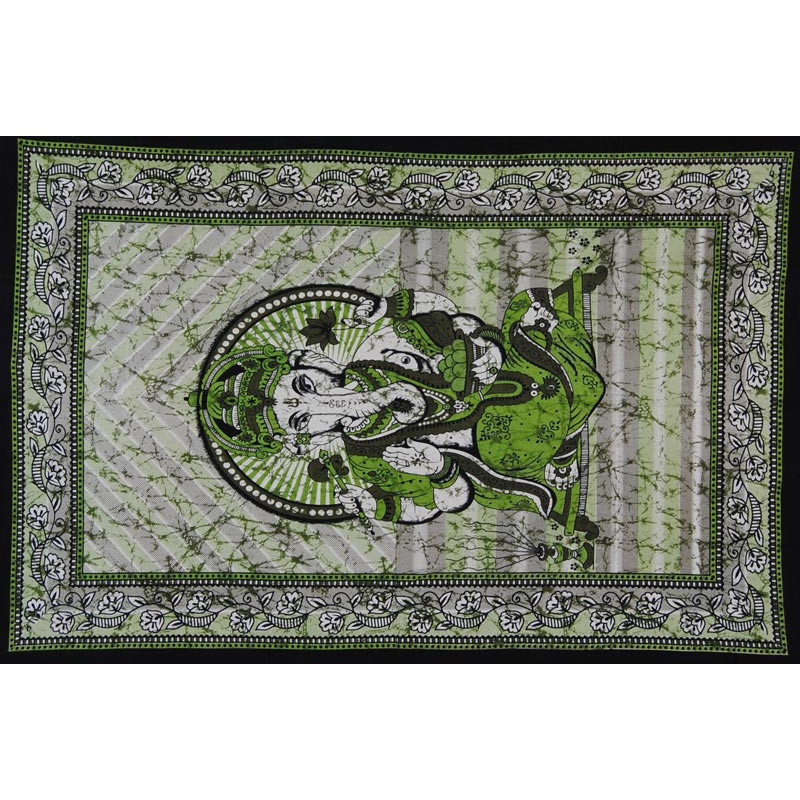 PETITE TENTURE VERTE BATIK GANESH