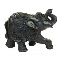 Statuette elephant en resine