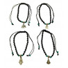 Bracelet torsade et breloque