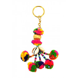 Porte cle coquillages