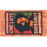 PETITE TENTURE  FRANGES BROSSEE BOB MARLEY