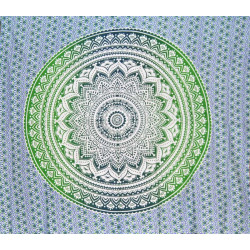 TENTURE FLEUR VERTE