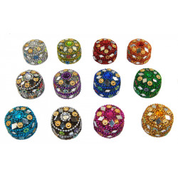 Boite brillante ronde