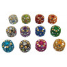 Boite brillante ronde