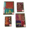 Set de 4 carnets en papier recycle