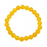 Bracelet en jade jaune
