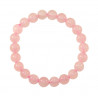 Bracelet en quartz rose