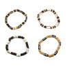 Bracelet perles en os