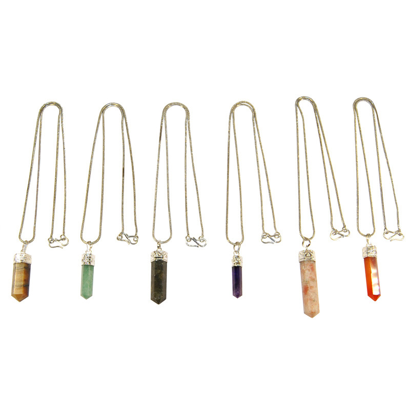 Pendentif en roche naturelle