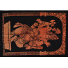 Mini tenture Ganesh orange (110 cm X 70 cm)