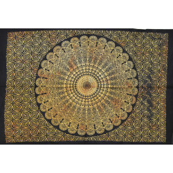 Mini tenture badmeri jaune (110 cm X 70 cm)