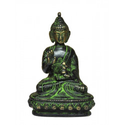 Statuette de bouddha absence de crainte 10 cms 0,46 kgs