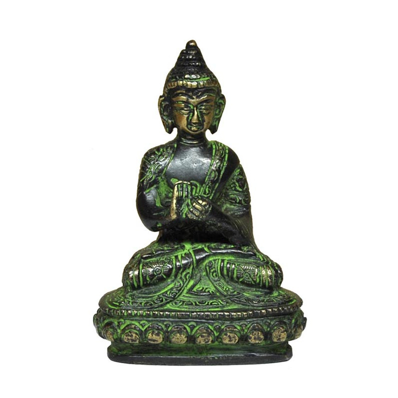 Statuette de bouddha geste d'enseignement 10 cms 0,46 kgs Statuette de bouddha geste d'enseignement 10 cms 0,46 kgs
