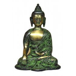 Statuette de bouddha prise a temoin 13,5 cms 0,7 kgs