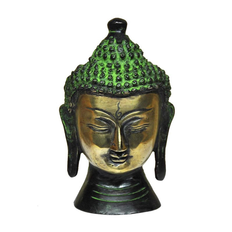 Tete de bouddha 13,5 cms, 0,9 kg