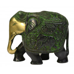 Statuette elephant 14 cms, 1,8 kgs