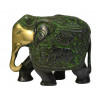 Statuette elephant 14 cms, 1,8 kgs