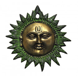 Soleil en bronze 18 cm, 0,65 kg