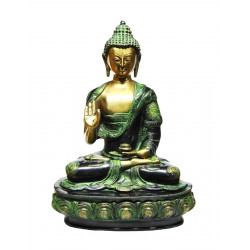 Statuette de bouddha absence de crainte 43 cms, 11,4 kgs