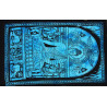 Mini tenture Bouddha bleue (110 cm X 70 cm)