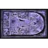 Mini tenture Bouddha violette (110 cm X 70 cm)