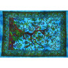 Mini tenture arbre de vie bleue (110 cm X 70 cm)