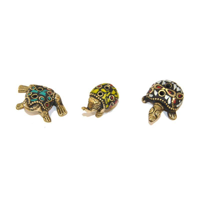 Porte-encens animal en bronze
