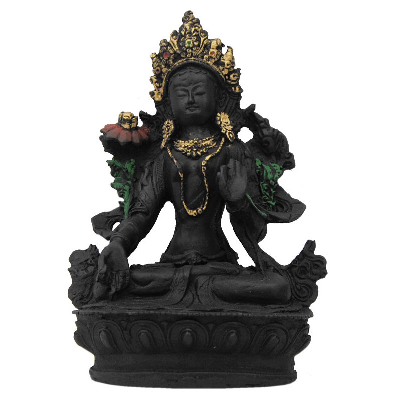 Statuette de tara en resine