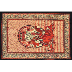 PETITE TENTURE ROUGE BATIK GANESH