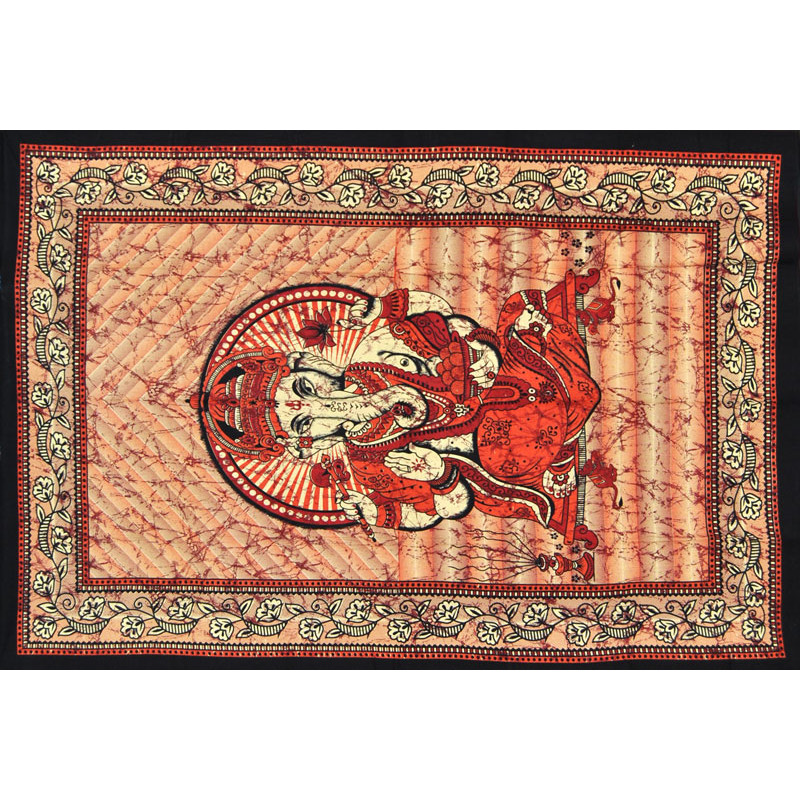 PETITE TENTURE ROUGE BATIK GANESH