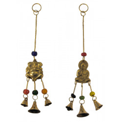 Mobile Bouddha ou Ganesh et clochettes