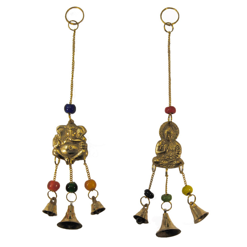 Mobile Bouddha ou Ganesh et clochettes