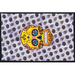 PETITE TENTURE TETE DE MORT (1.20m x 2.20m)