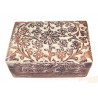 Boite en bois blanchie gm (15 x 10cm)