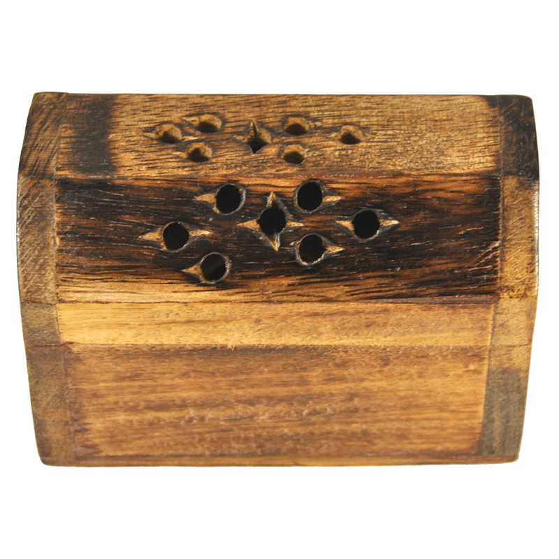 Boite porte encens pour cone (9 x 5 x 6 cm)