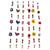 Mobile long en laine bouillie (Nepal)