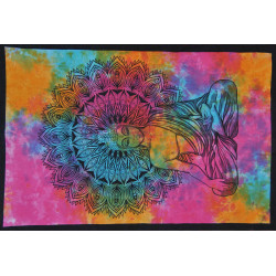 PETITE TENTURE BUDDHA MULTICOULEUR