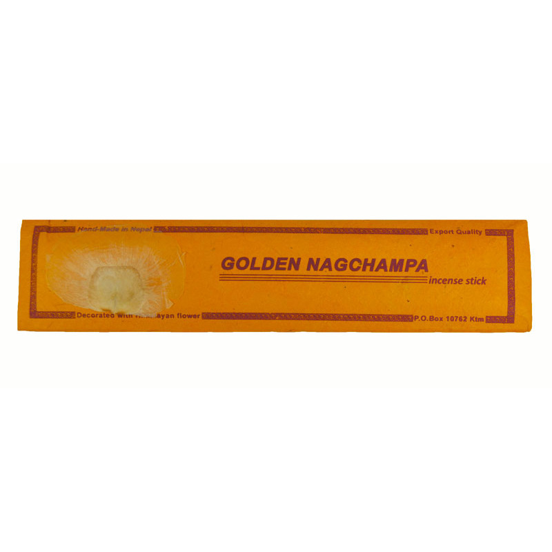 ENCENS NEPALAIS GOLDEN NAG CHAMPA (10 PAQUETS)