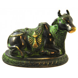 Vache sacree couchee 15 cm, 1,3 kg