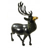 Cerf la tete haute 25 cm, 2 kg