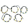 Bracelet coquillage et perle reglable