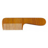 Peigne en bois a manche (17 cm)