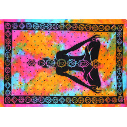 PETITE TENTURE MULTICOLOR MEDITATION CHAKRA