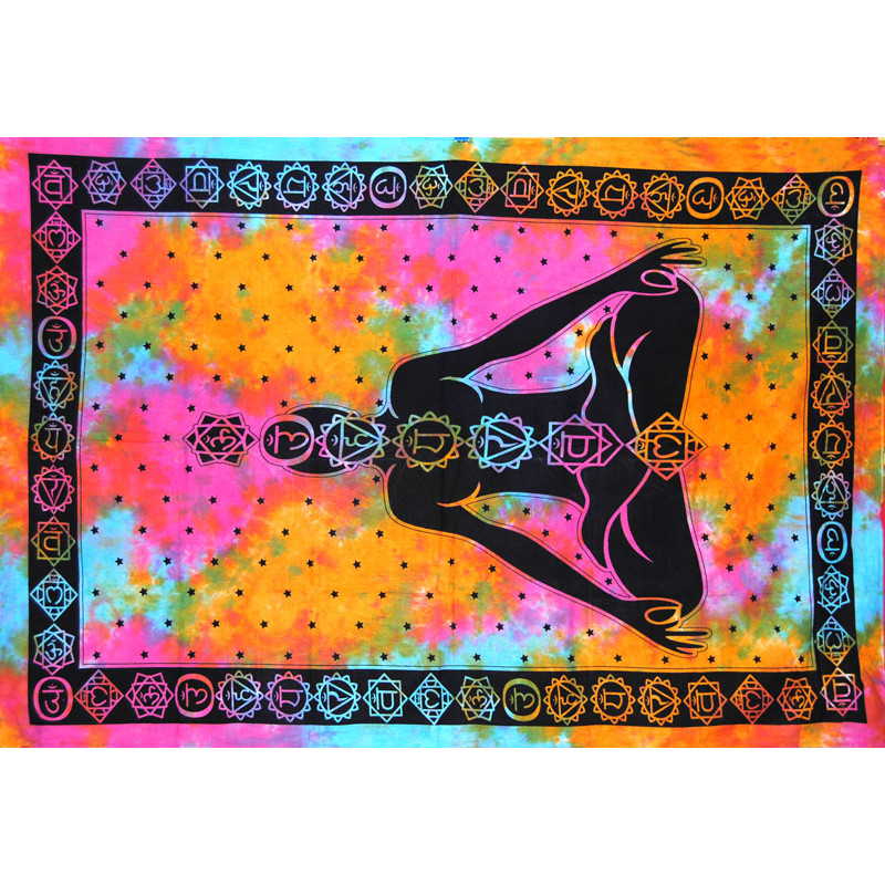 PETITE TENTURE MULTICOLOR MEDITATION CHAKRA