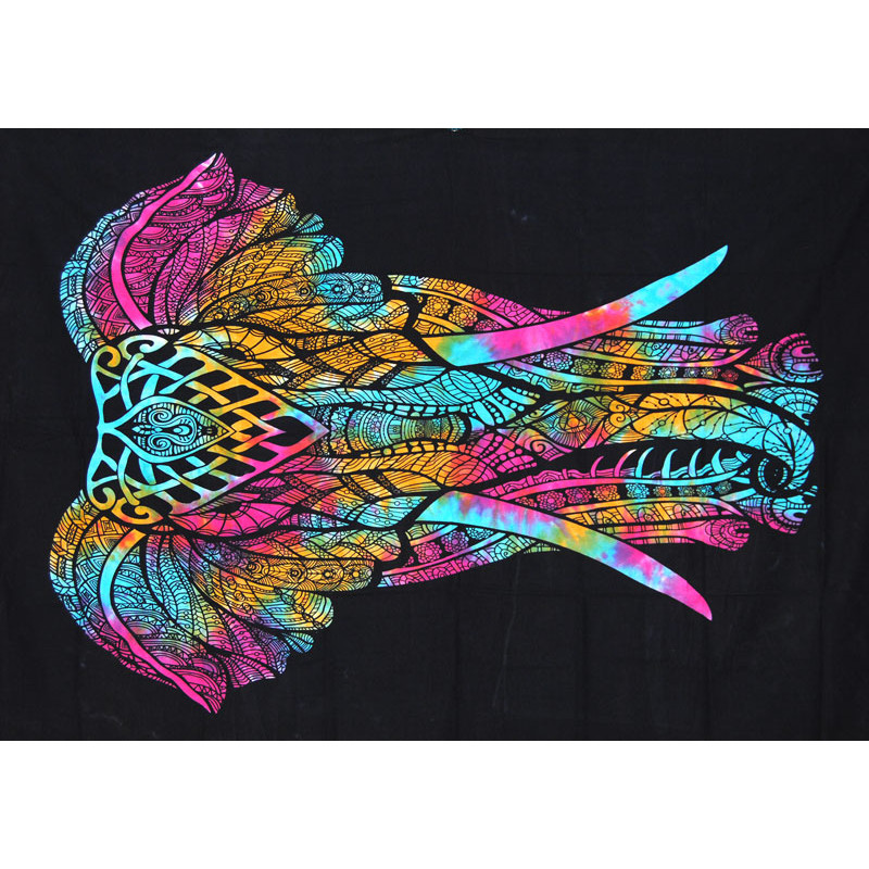 PETITE TENTURE ELEPHANT MULTICOLOR (1.20m x 2.20m)