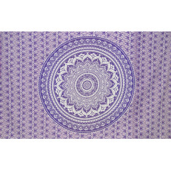 PETITE TENTURE FLEURS  VIOLETTE