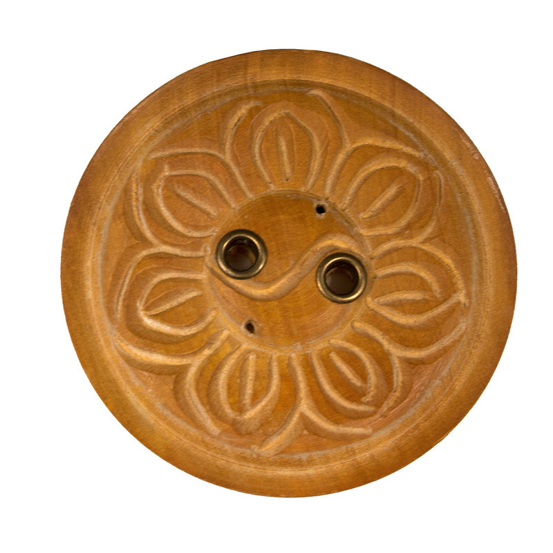 Porte encens YY rond pour encens nepalais