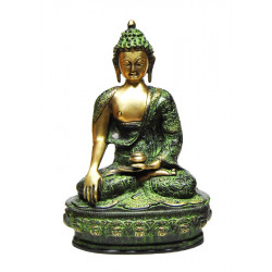 Statuette de bouddha prise a temoin 33 cms, 4,2 kgs