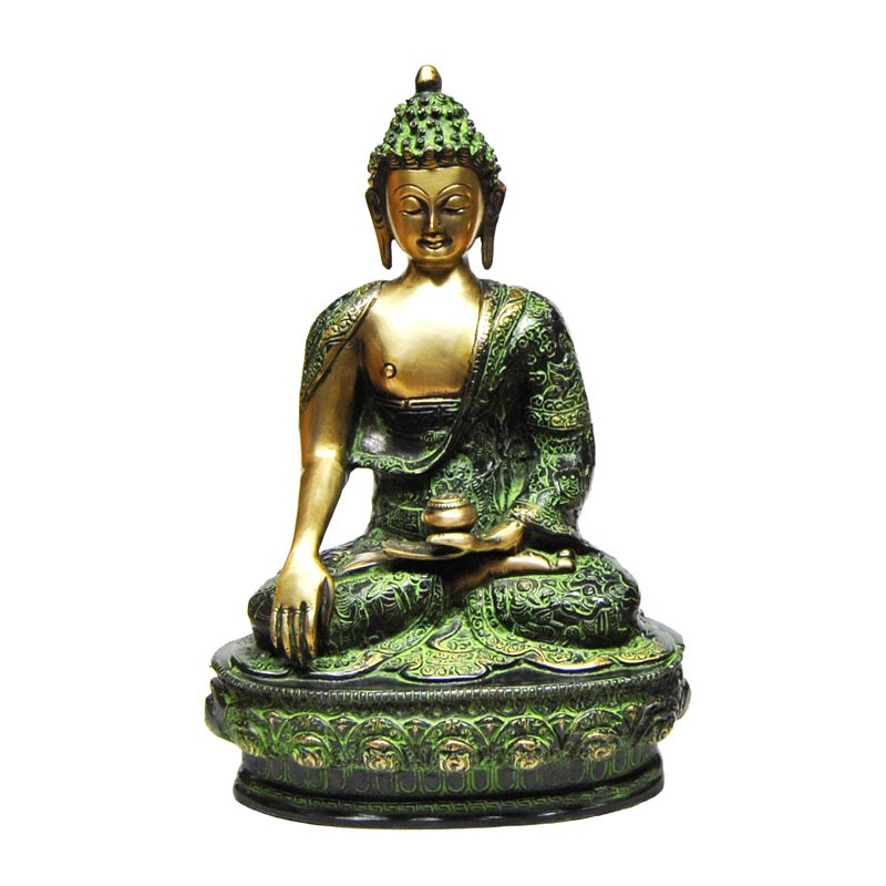 Statuette de bouddha prise a temoin 33 cms, 4,2 kgs